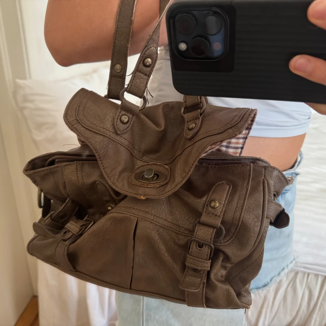 Brun handväska - 3