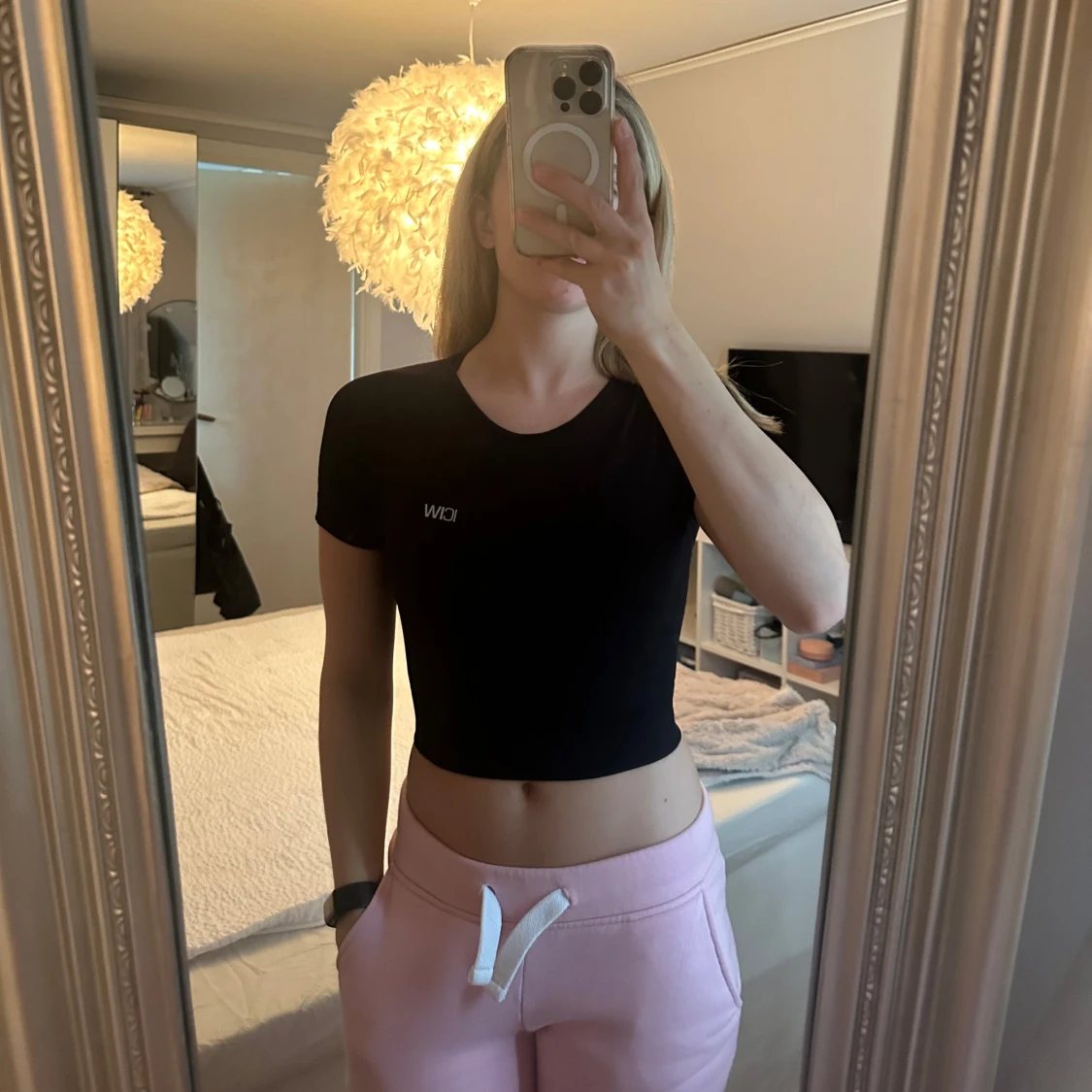 Svart croppad topp från ICANIWILL - 3