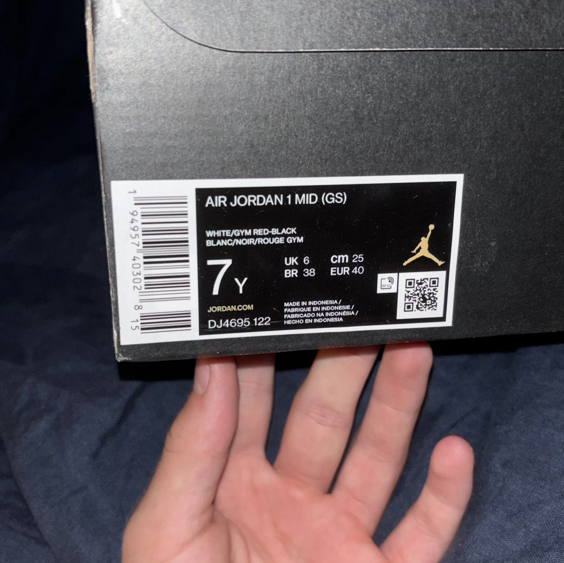 Nike Air Jordan 1 Mid Gym Red - 2