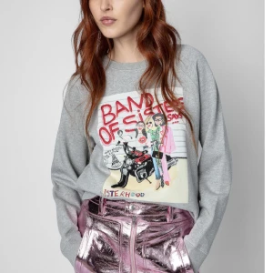 Zadig Voltaire tröja  - Skit cool tröja som är köpt på Zadig Voltaire! Jätte bra skick, det ända är lite smink som man ser på bild 5 men inget man tänker på. Pris kan diskuteras!❣️påse tillkommer💞