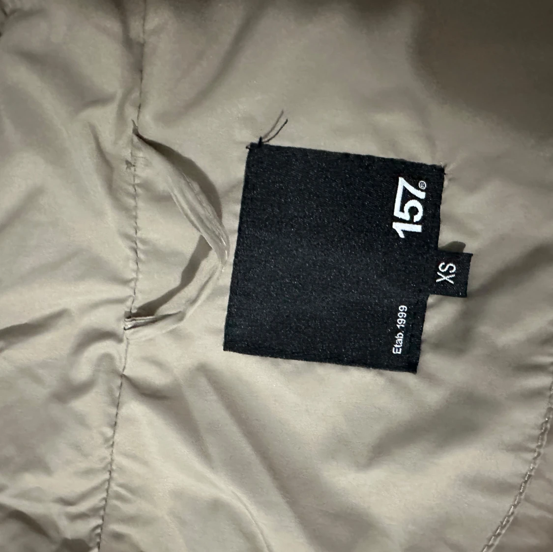 Beige dunväst från 157, XS - 2