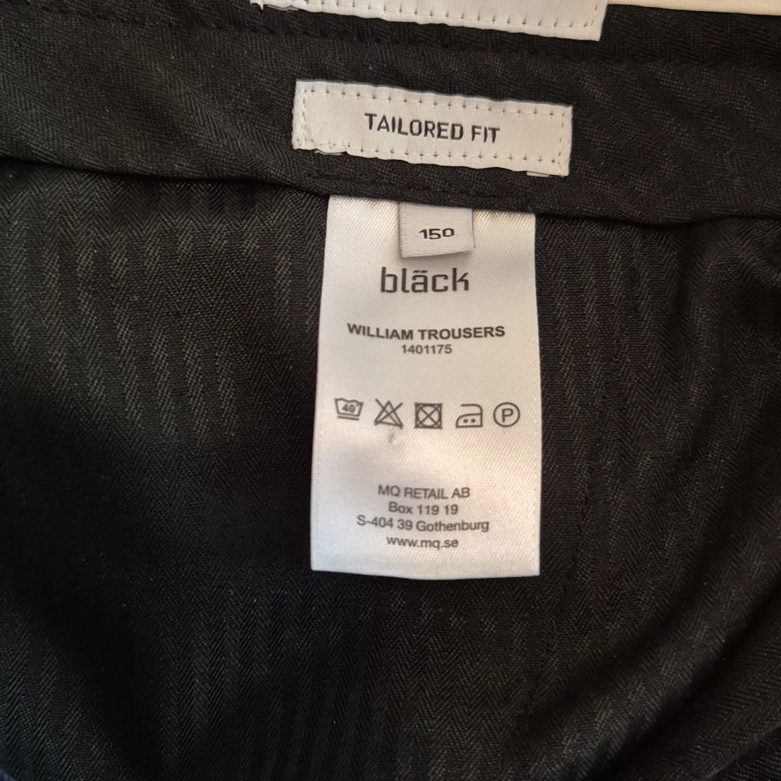 Blå kostym från Bläck Tailored Fit - 2