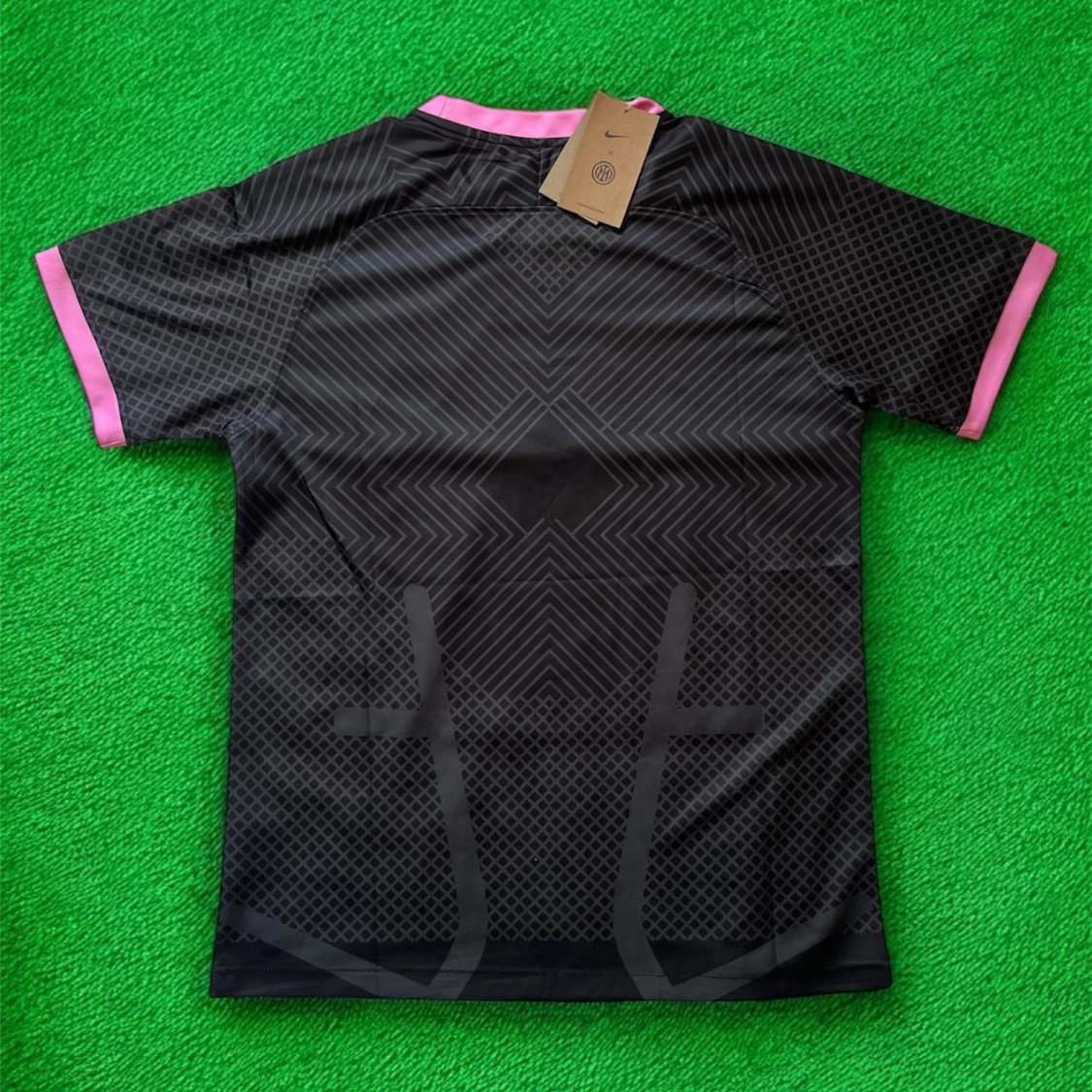 Inter Milan x Nike svart fotbollströja - 1
