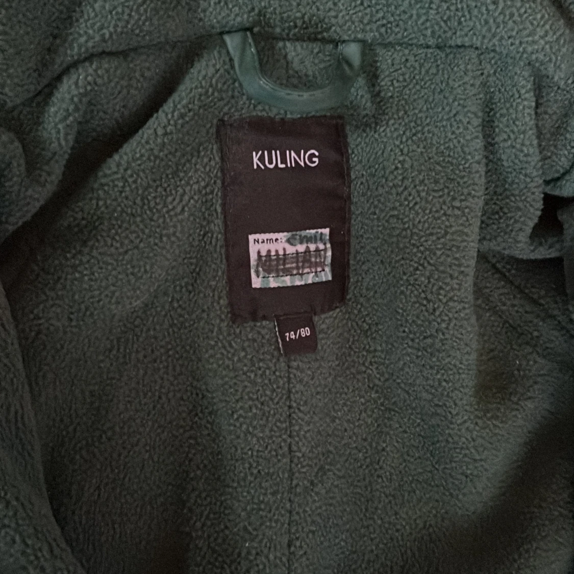 Grön Regn dräkt för barn  - 2