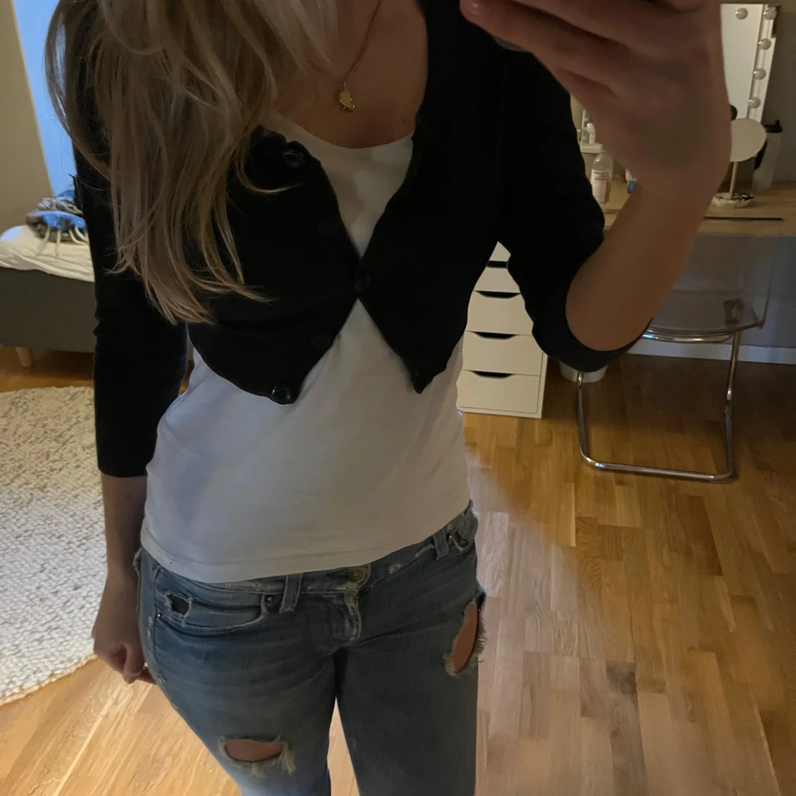 Svart bolerotopp - 1