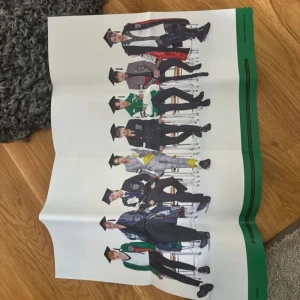 ATEEZ zero:fever epilogue poster - Ateez poster! som jag visar på bilderna har den lite skador på baksidan.  för fler bilder eller några frågor skriv till mig 🤍
