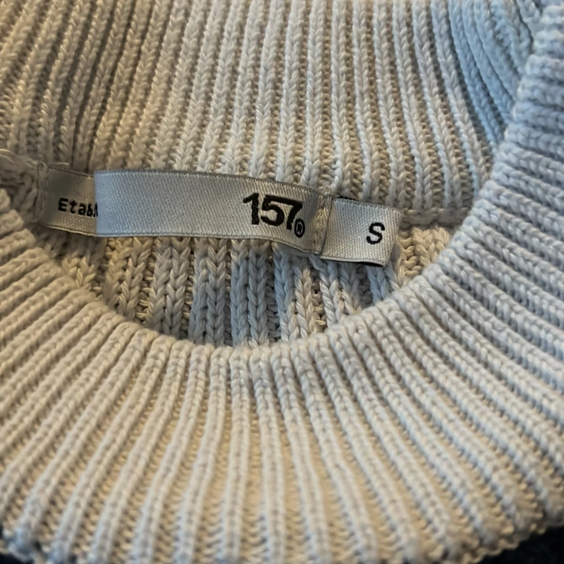 Randig stickad tröja från 157 - 2