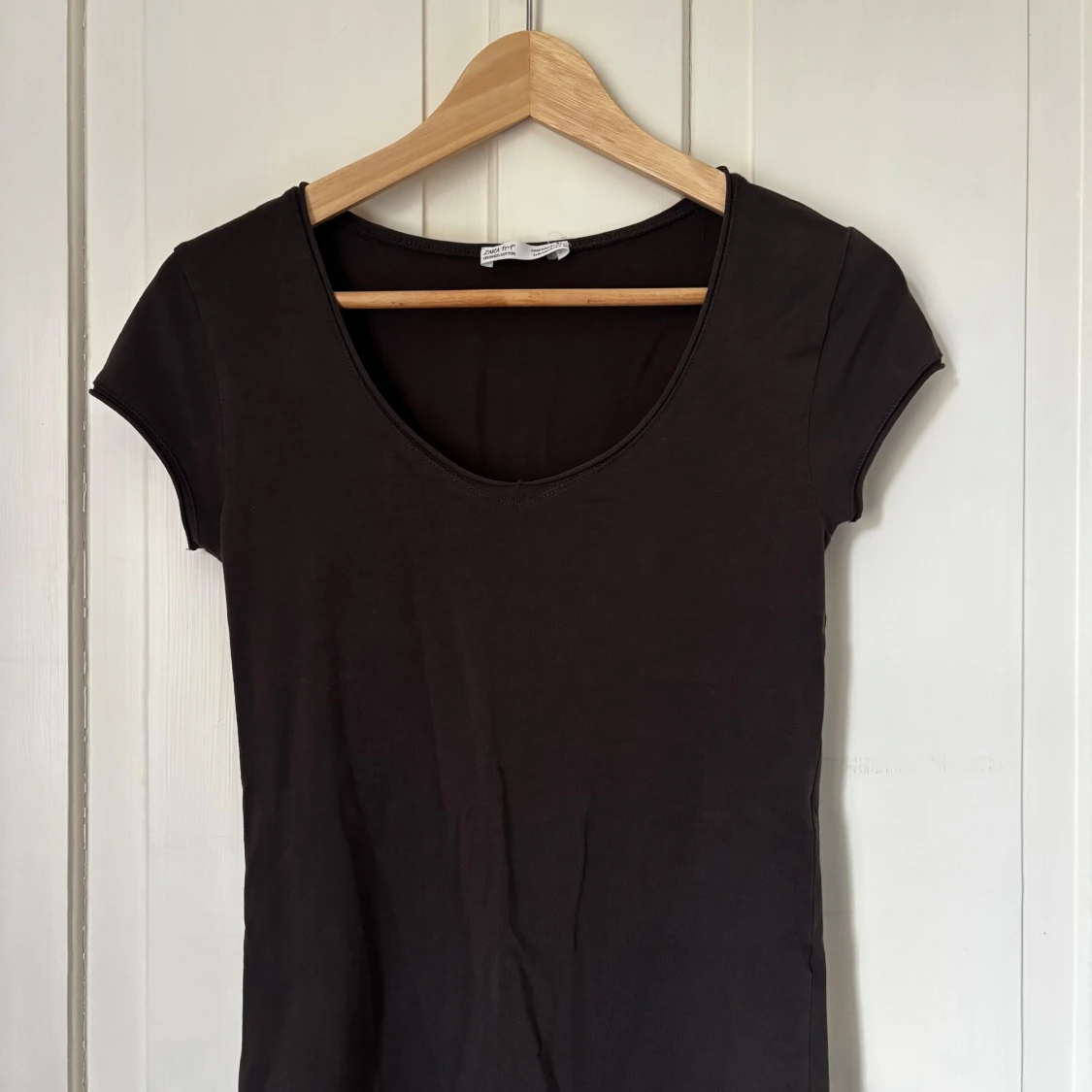 Svart kortärmad topp från Zara