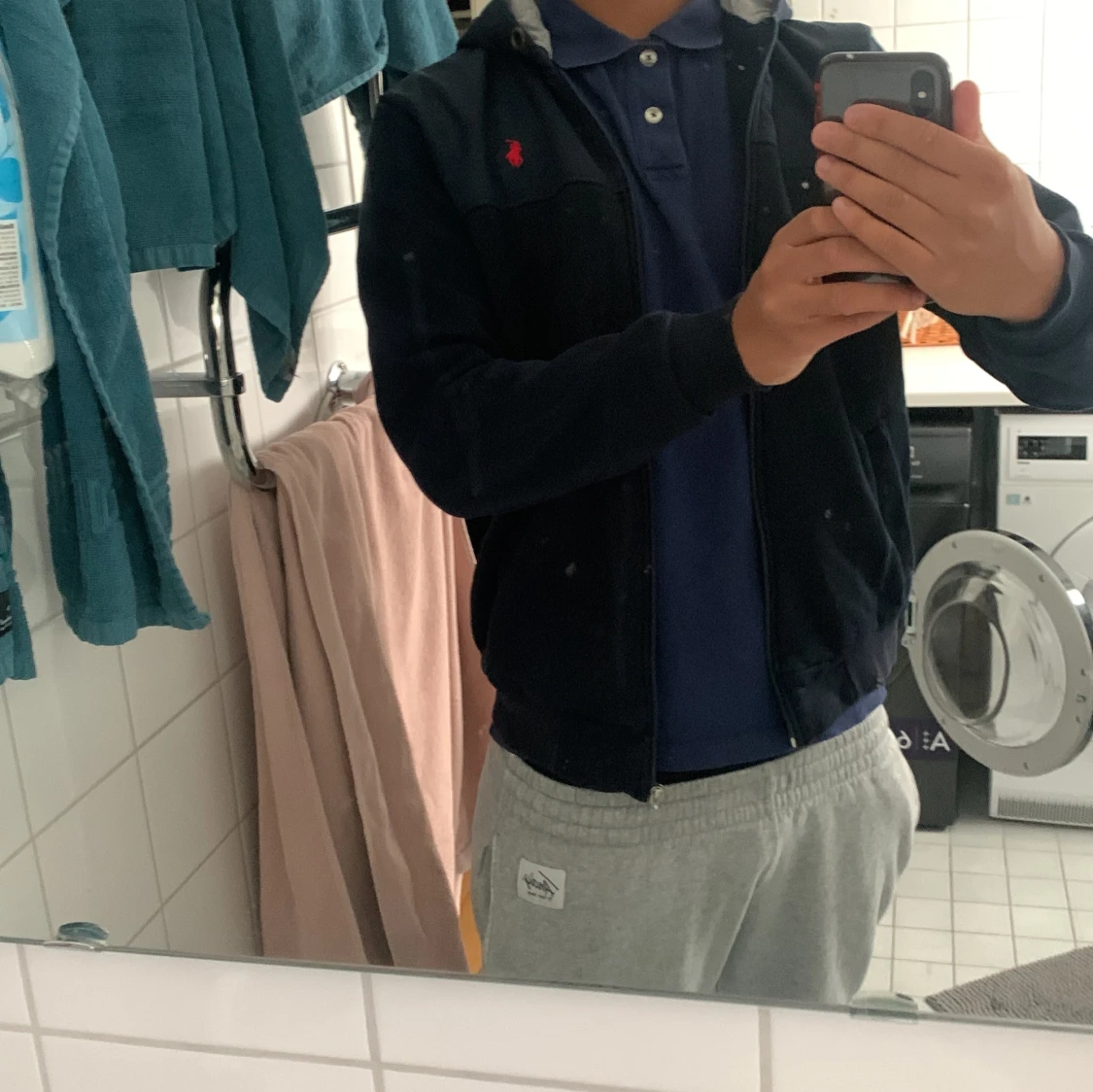 Mörkblå hoodie från Polo Ralph Lauren - 4
