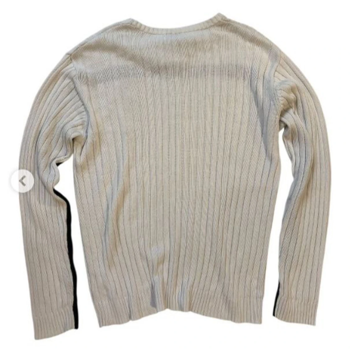 Vit och svart ribbad tröja Southern - 4