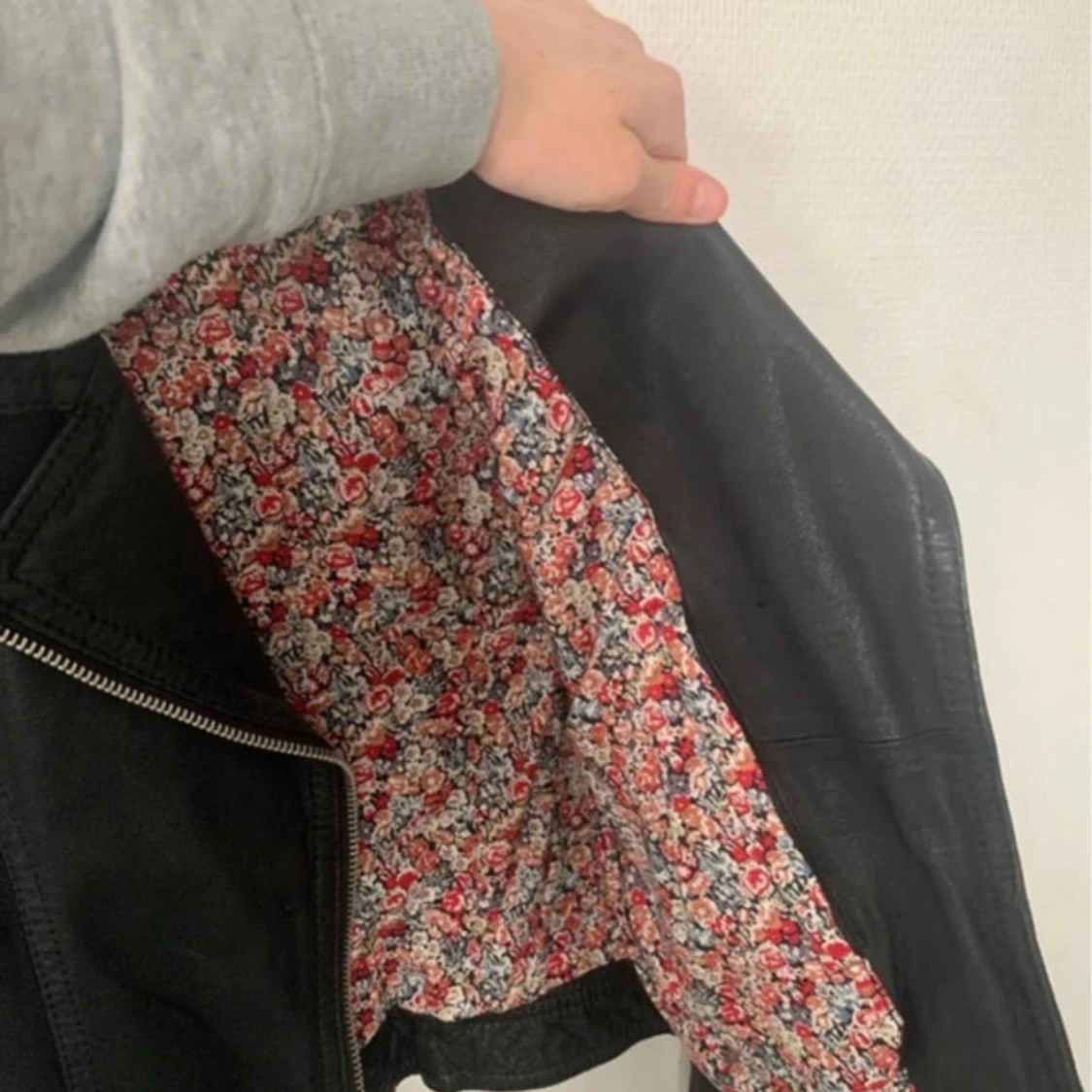 Svart skinnjacka Jofama by Kenza - 4