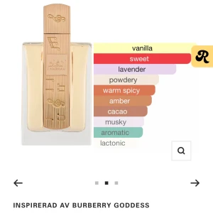 Angham parfym inspirerad av Burberry - Parfym med lyxig, rektangulär glasflaska och guldfärgat lock med arabiska detaljer. Doften har tydliga inslag av vanilj, sötma, lavendel, puder, varm krydda, amber, kakao och mysk. Perfekt för dig som gillar unika och varma doftnoter.