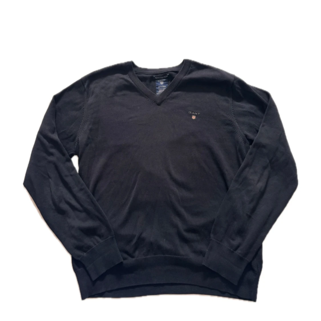 Svart v-ringad tröja från GANT