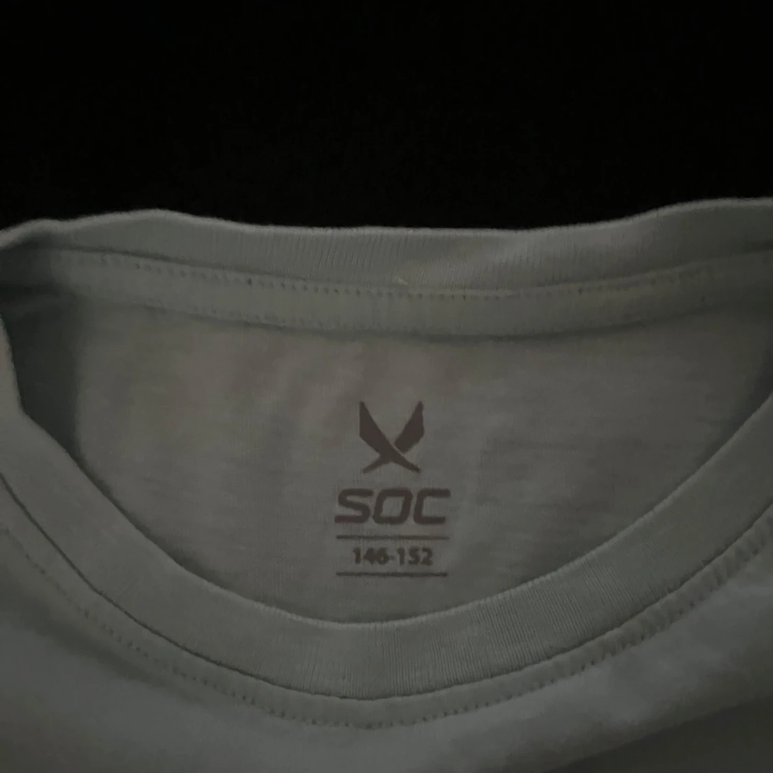 Turkos basic t-shirt från SOC - 2