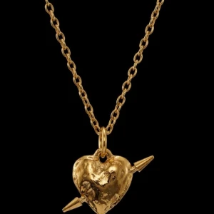 Maria Nilsdotter halsband Tuvstarr’s heart necklace - Guld pläterat hjärthalsband från Maria Nilsdotter. Modell Tuvstarrs’s heart necklace. 50cm lång kedja! Pris kan diskuteras 💛