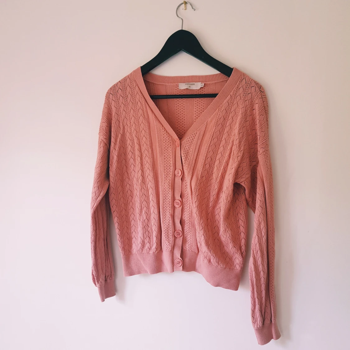 Rosa kofta från Cream, storlek M