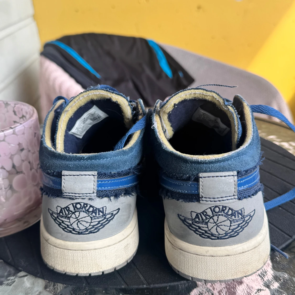 Nike Air Jordan 1 Low OG Blå US9 - 2