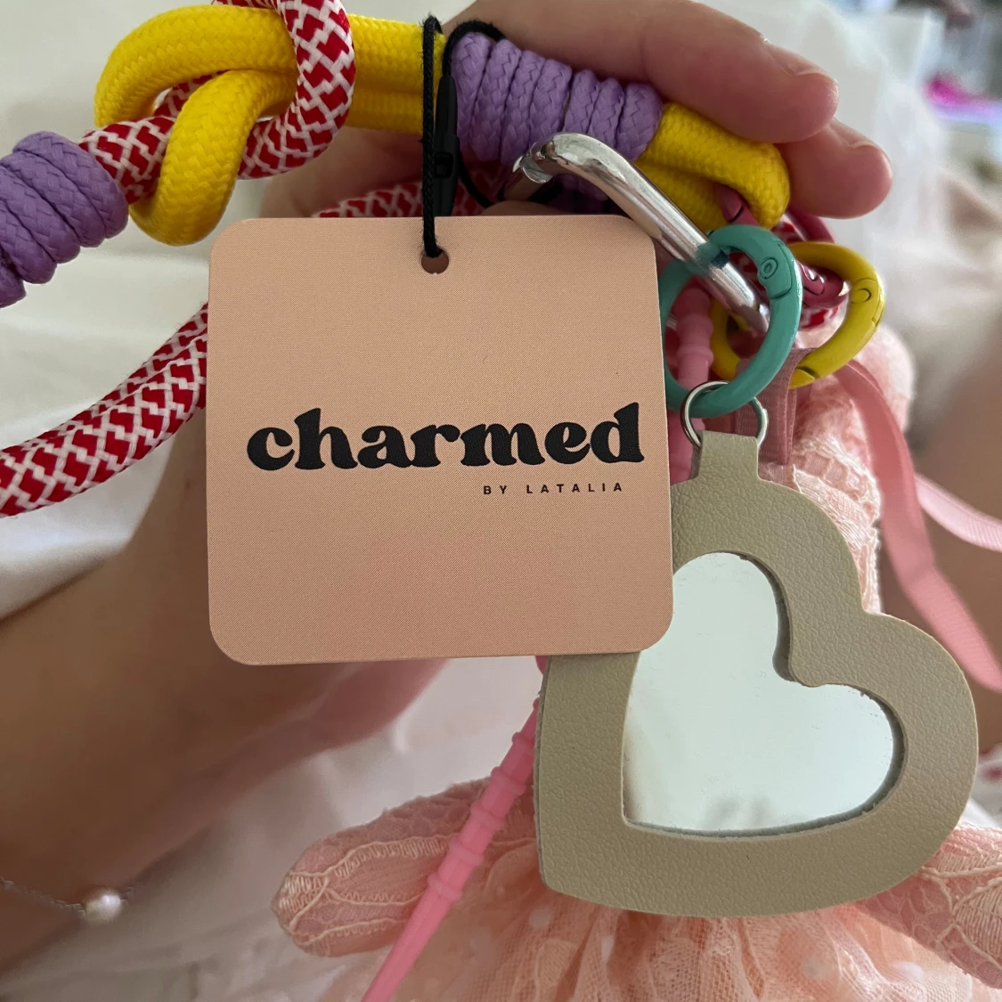 Charmed kanin-nyckelring till väskan från Latalia - 1