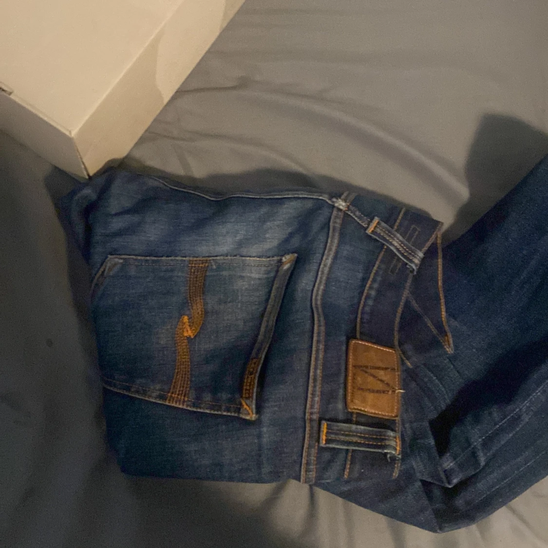 Grön overshirt och nudie jeans bundle. - 2