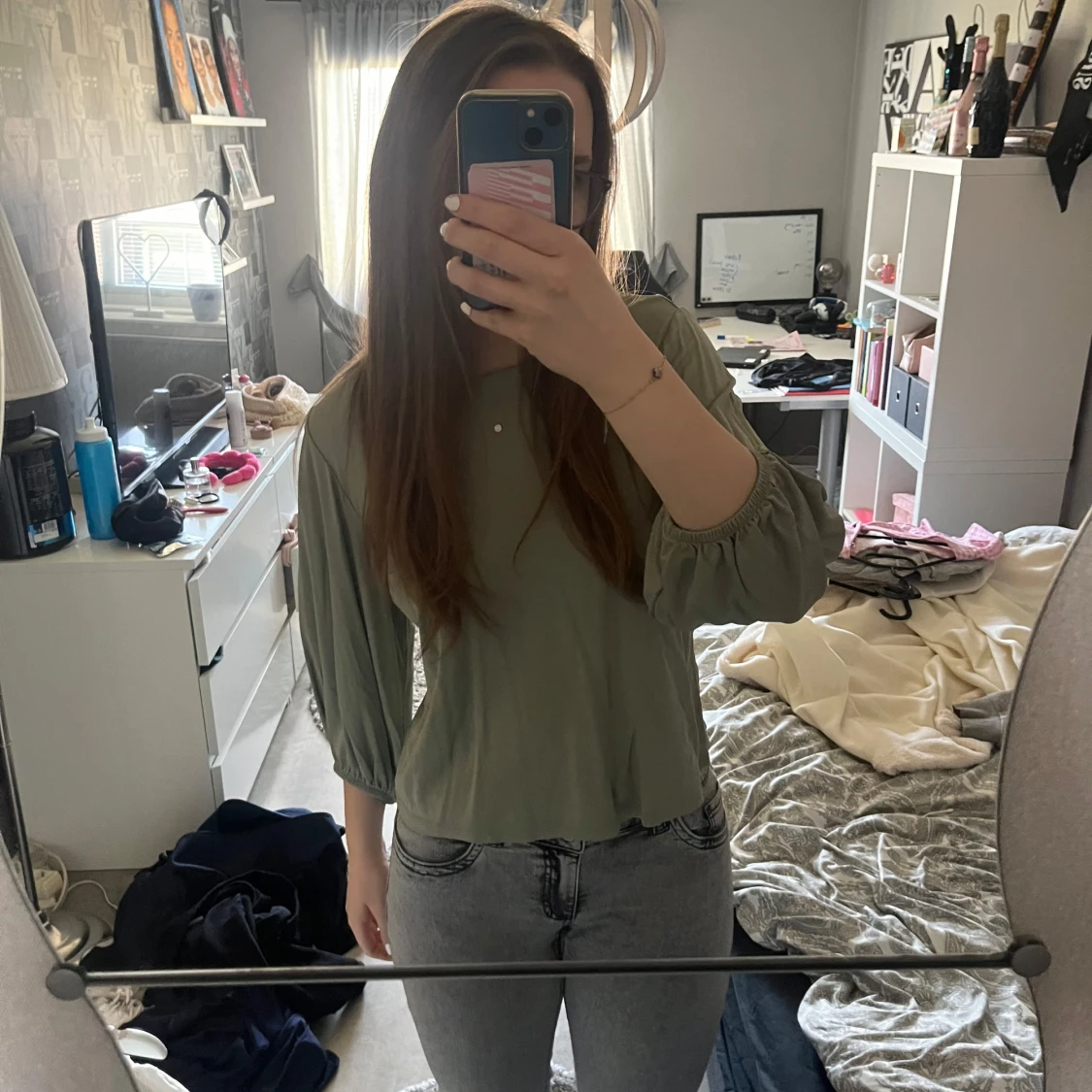 Grön långärmad topp från Stockh LM