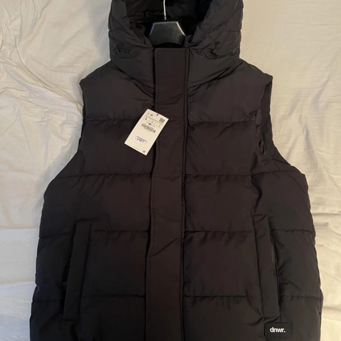 Zara dunväst med huva