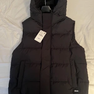 Zara dunväst med huva - Helt ny Zara dunväst med luva storlek L