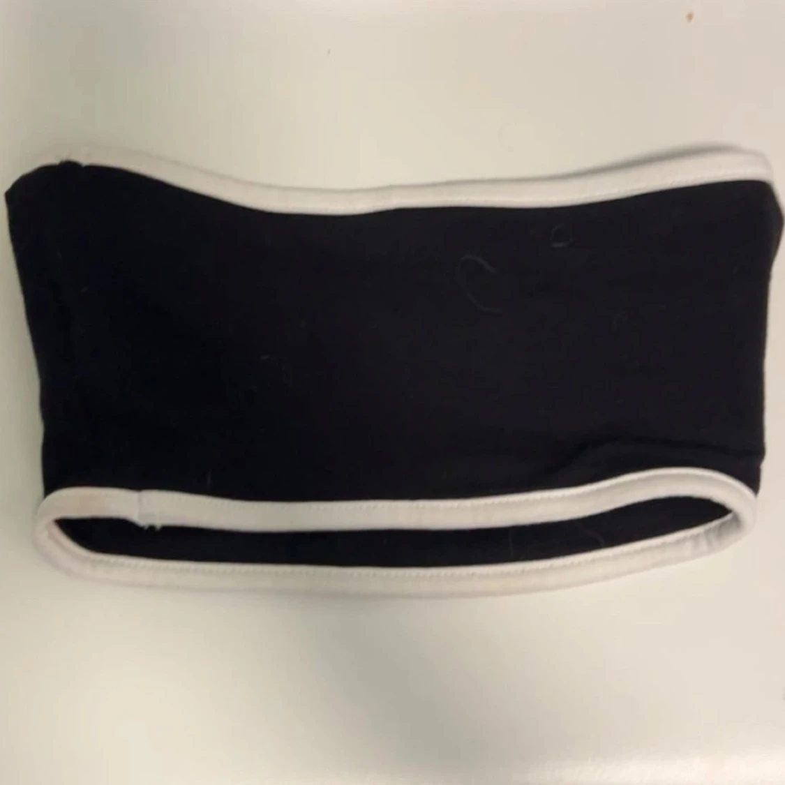 Svart & vit tube top 