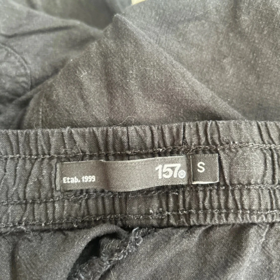 Svarta linnebyxor från lager 157, storlek S - 2