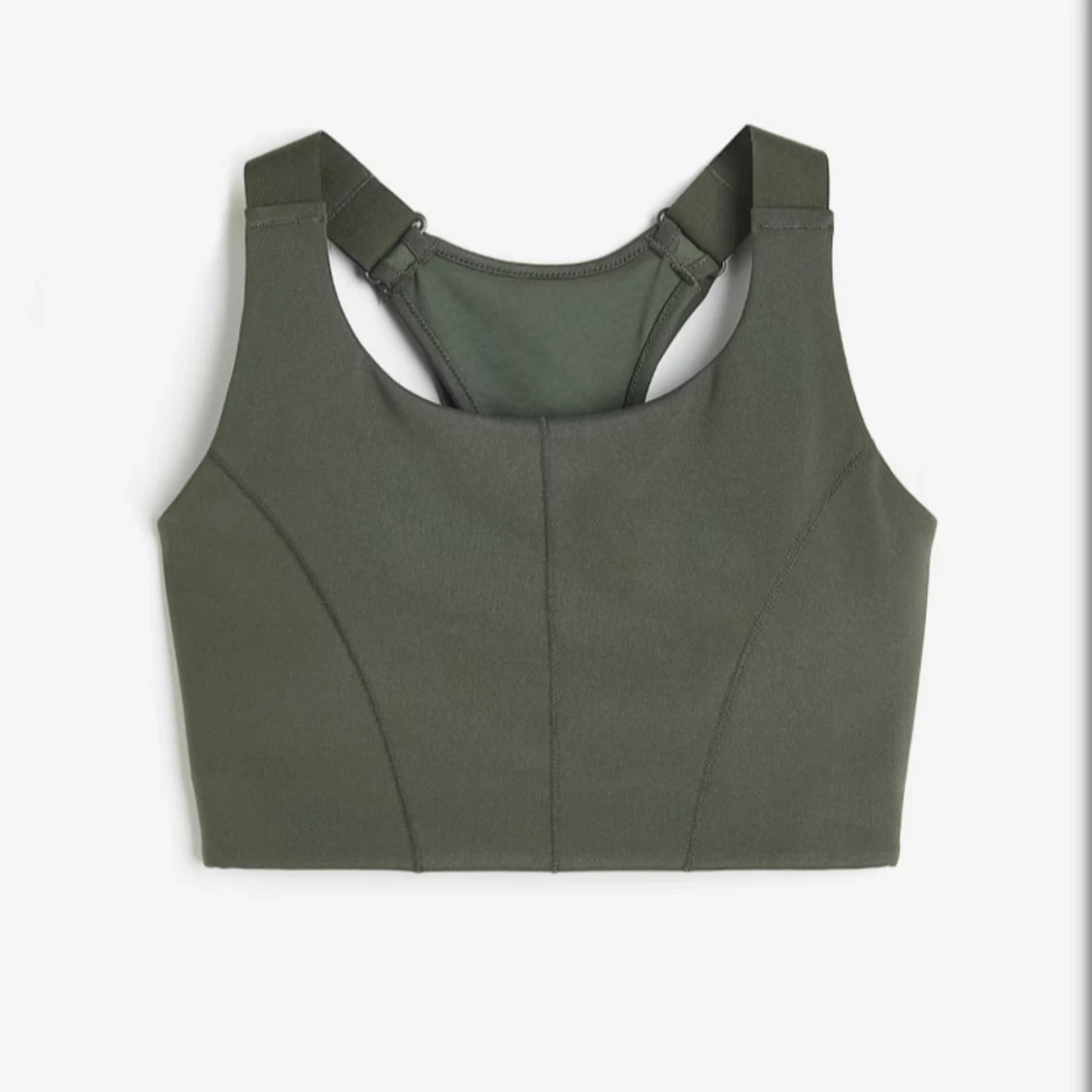 Khakigrön sport topp