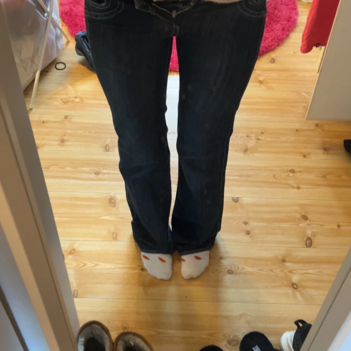 Lågmidjade jeans - 1