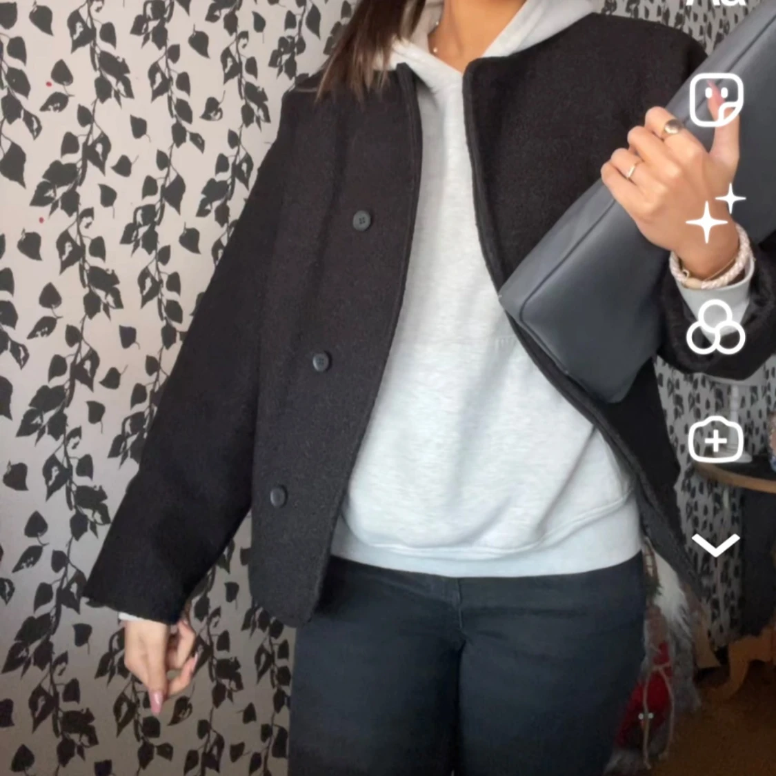 Svart höstkappa - 2