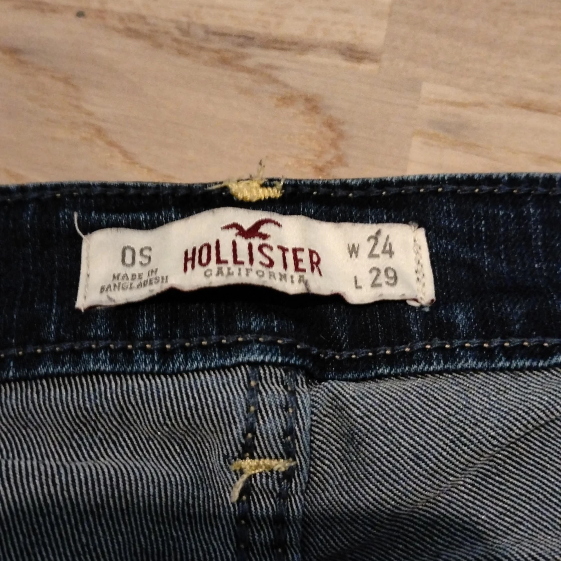 Mörkblå skinny jeans Hollister W24 L29 - 2