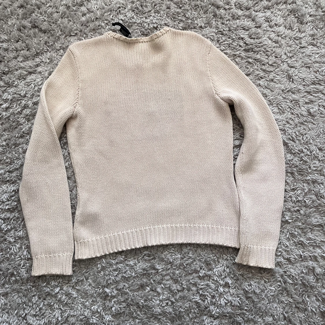 Beige stickad tröja Ralph Lauren Sport - 4