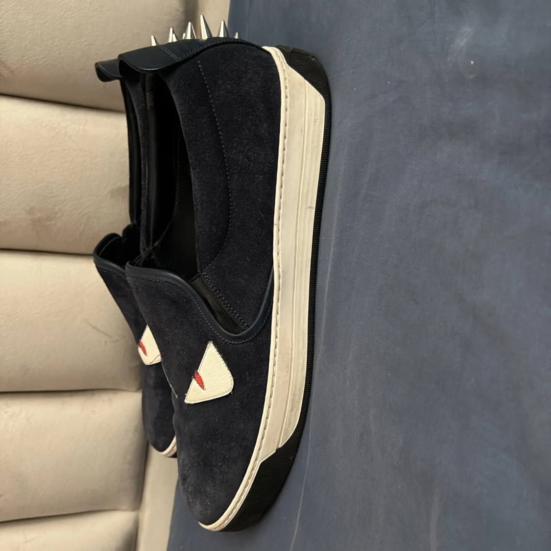 Fendi slip-on sneakers med ögon - 3