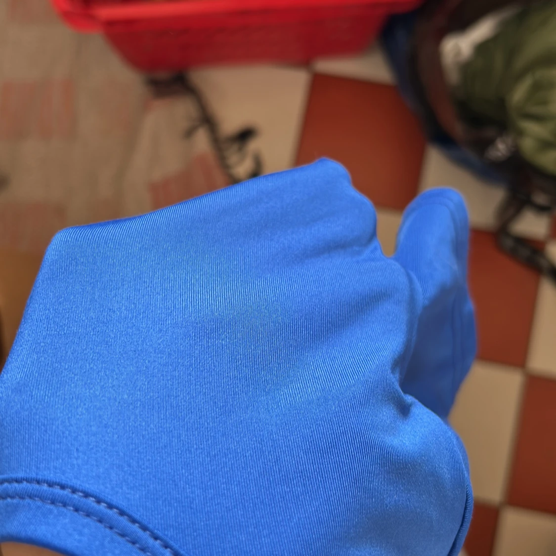 Blå topp med stjärndetalj från Shein - 4