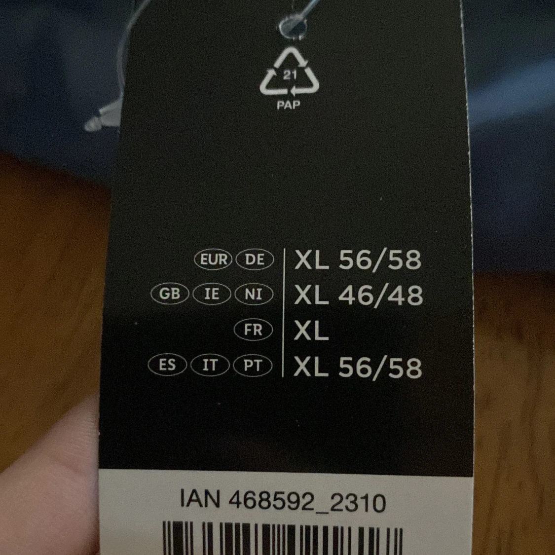 Blå bomberjacka från Livergy XL - 2