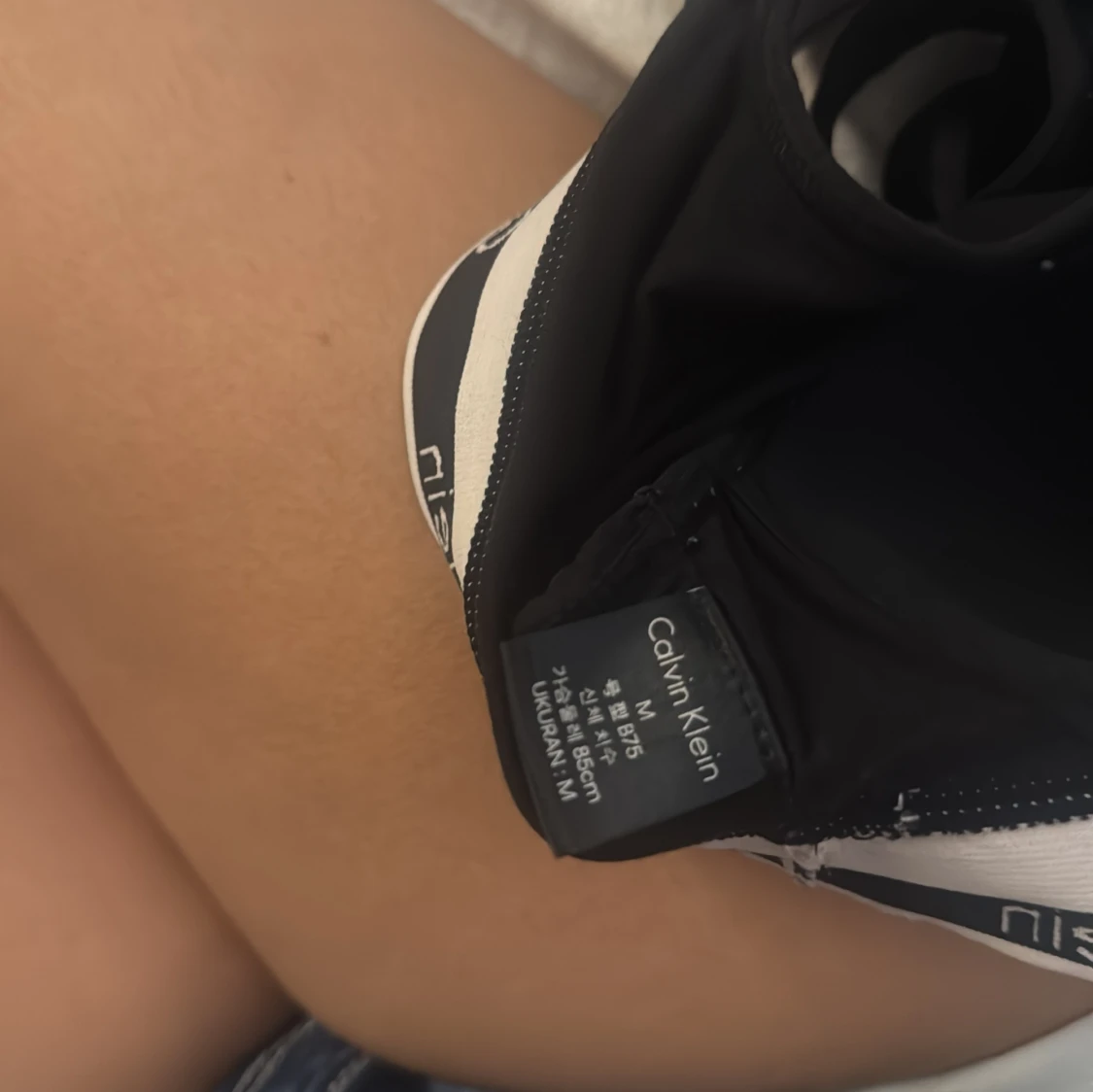 Svart sportig linnetopp Calvin Klein - 2