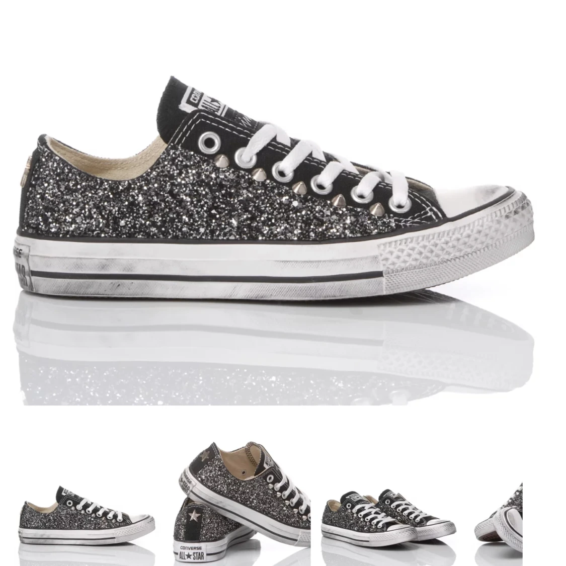 Glittriga converse 