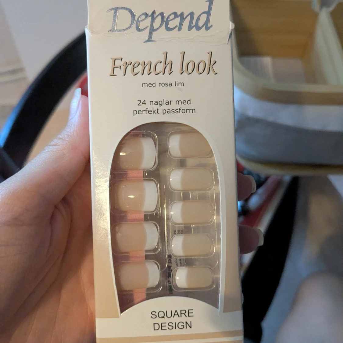 Depend French look lösnaglar