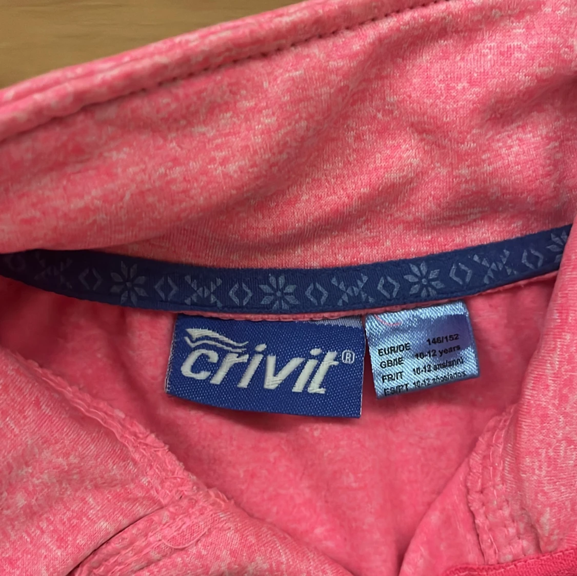 Rosa half zip tröja från Crivit - 2