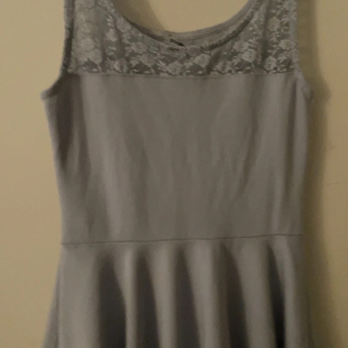 Blå spetstop från Gina Tricot - 1