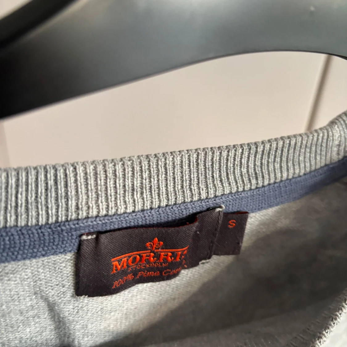 Grå bomullströja från Morris Stockholm - 1