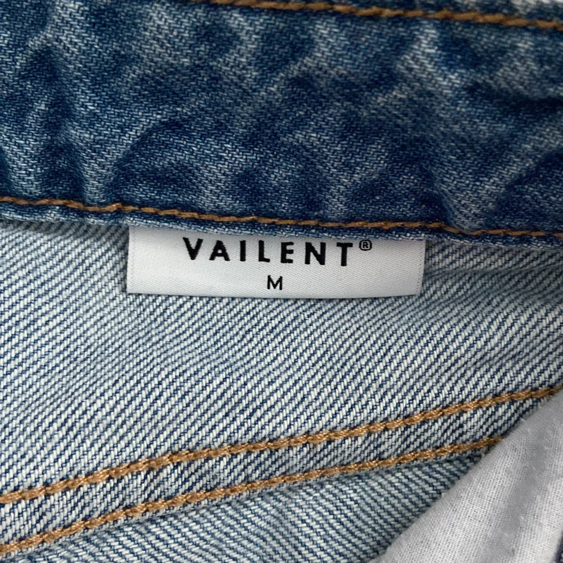 Blå raka jeans från Vaillent M - 1