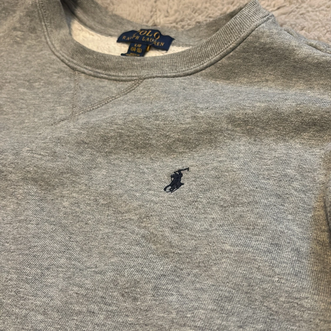 Grå sweatshirt från Polo Ralph Lauren - 2