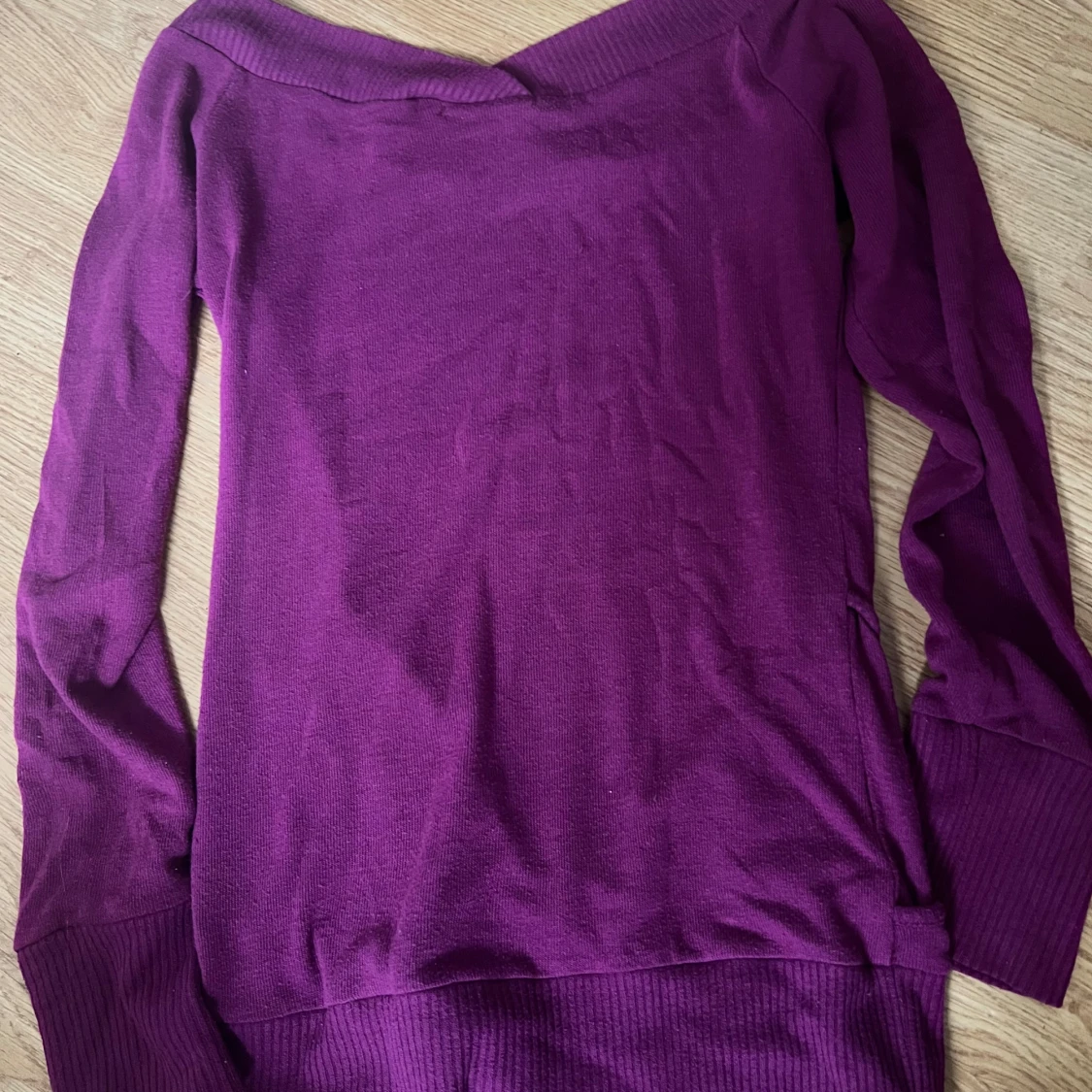 Lila stickad tröja från clovis - 2