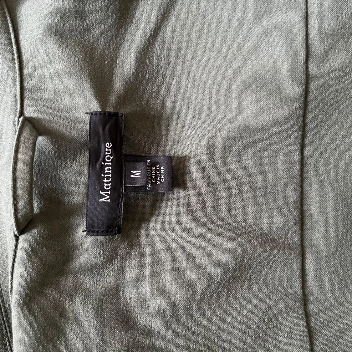 Olivgrön overshirt från Matinique - 3