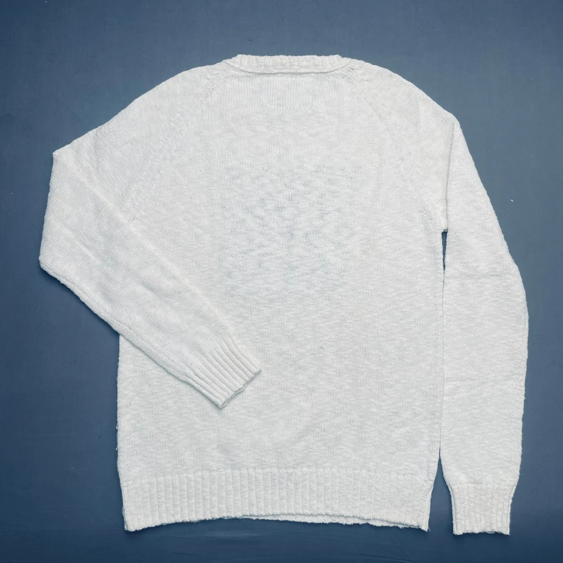 Vit stickad tröja från Morris  - 2