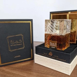 Lattafa Khamrah - Lattafa Khamrah använd ungefär 5ml så det är 95ml kvar
