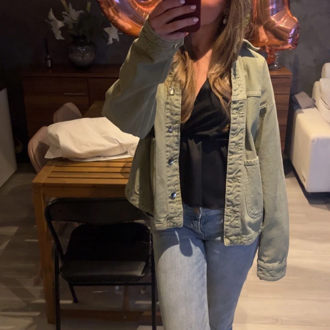 Grön vår jacka  - 1