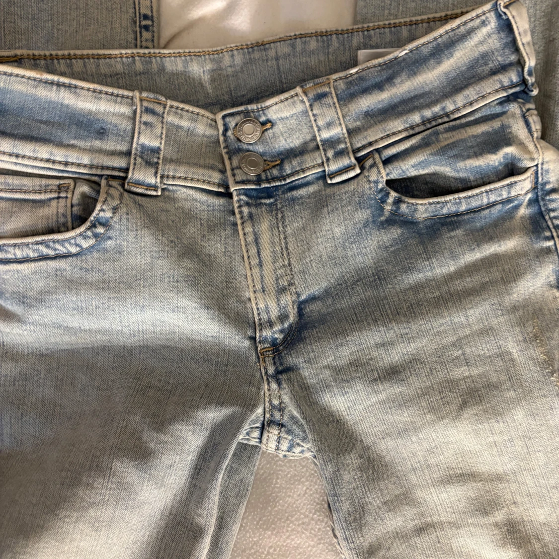 Lågmidjade jeans - 1